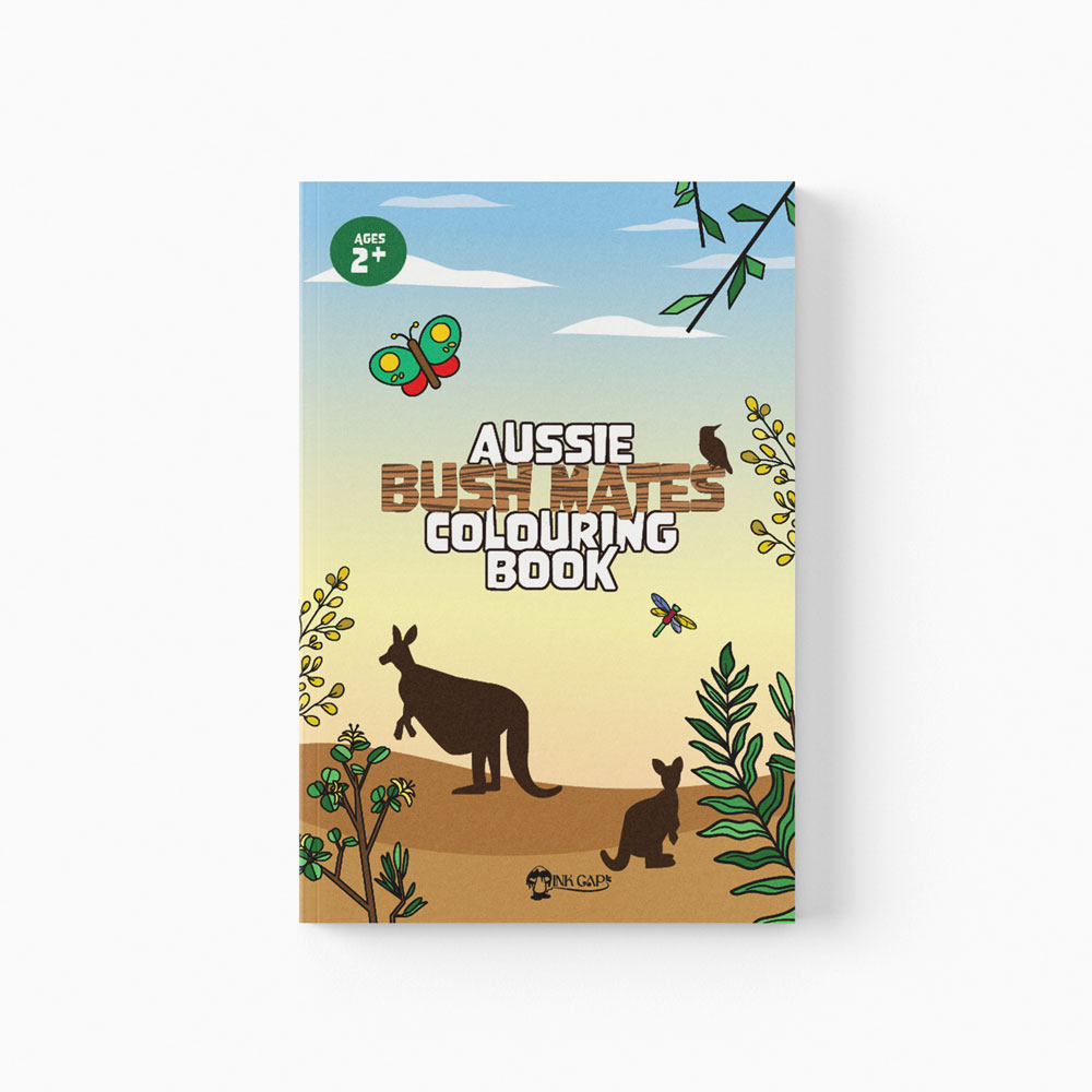 Aussie Bush Mates Colouring Book